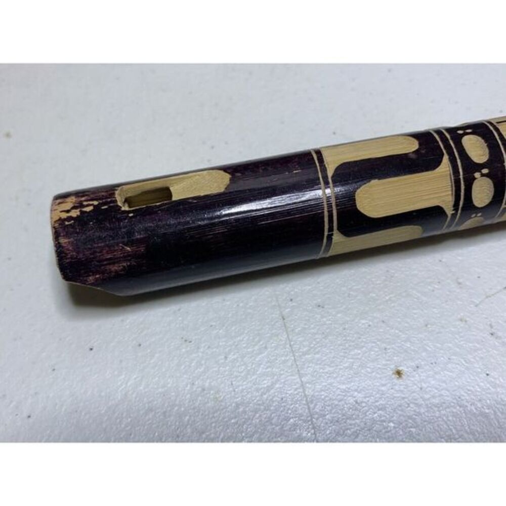 Vintage walata Grande LTDA Carved‎ Wood Flute Bolivia - Picture 2 of 8